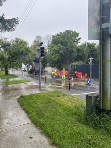 dishing traffic management